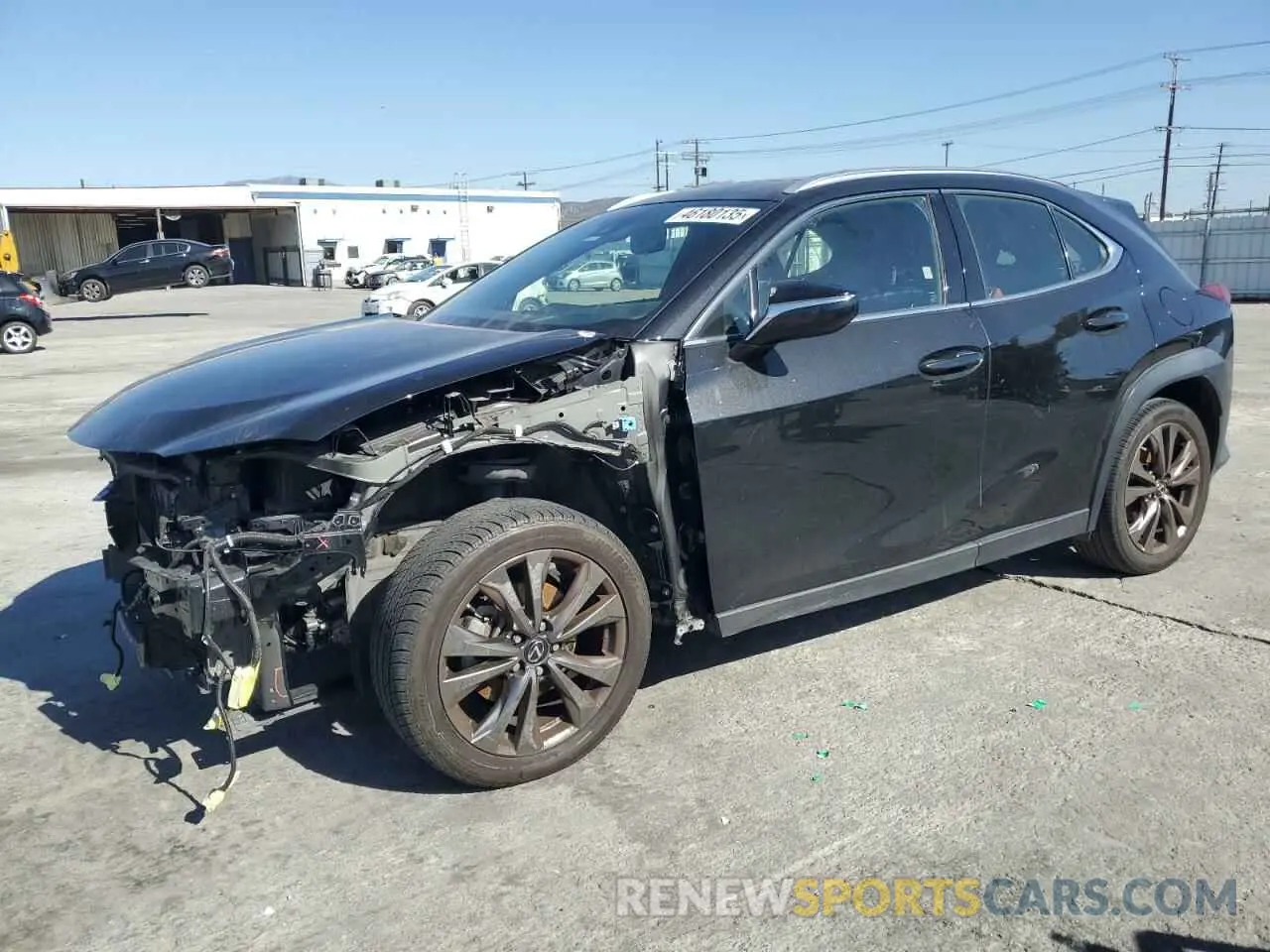1 fotografías del automóvil dañado JTHY3JBH7K2005768 LEXUS UX 200 2019