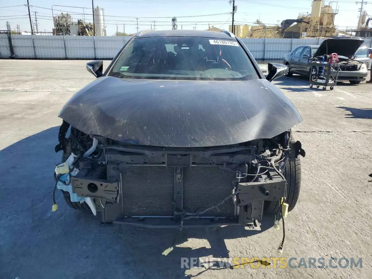 5 fotografías del automóvil dañado JTHY3JBH7K2005768 LEXUS UX 200 2019