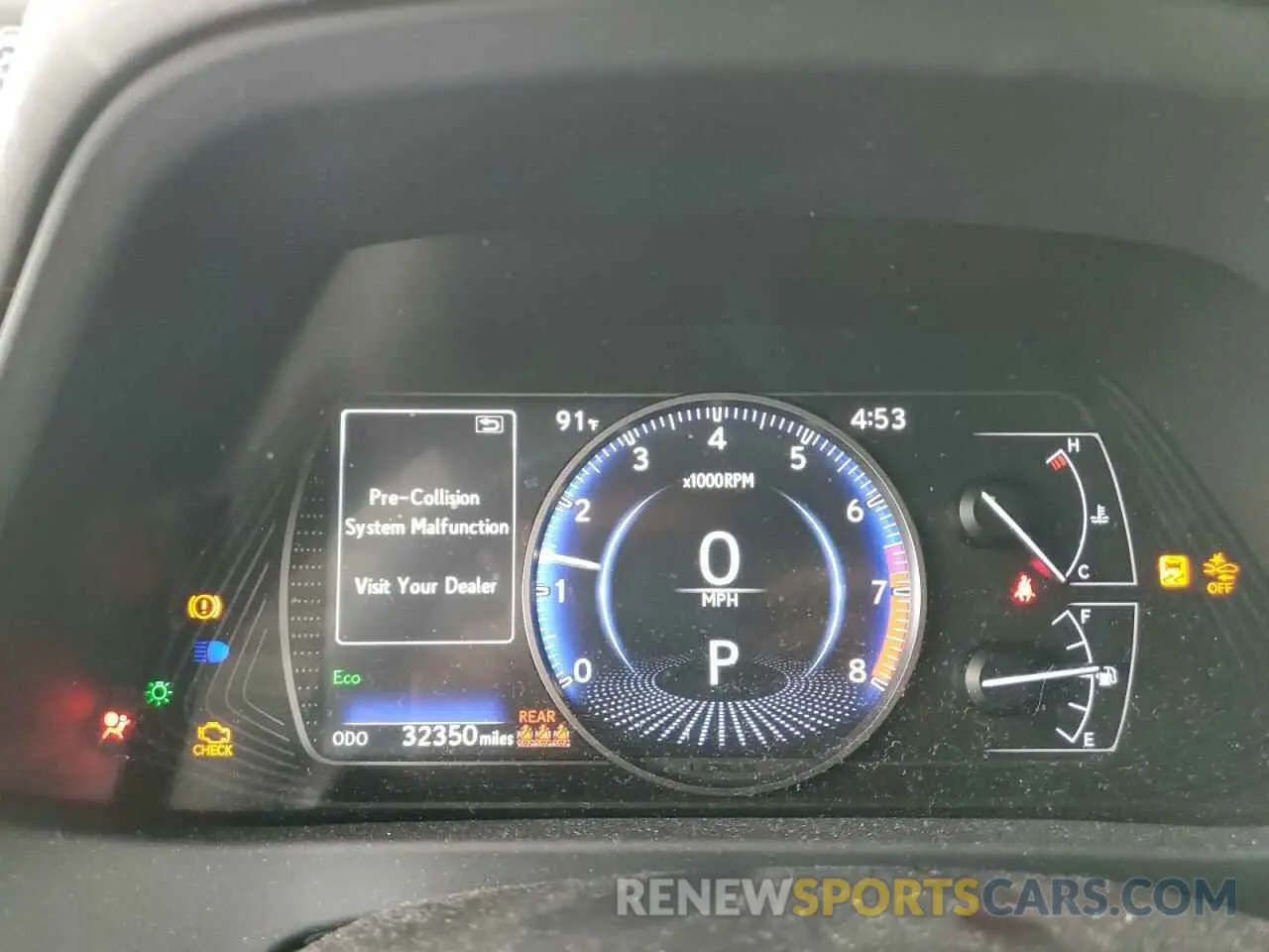 8 fotografías del automóvil dañado JTHY3JBH7K2017158 LEXUS UX 200 2019