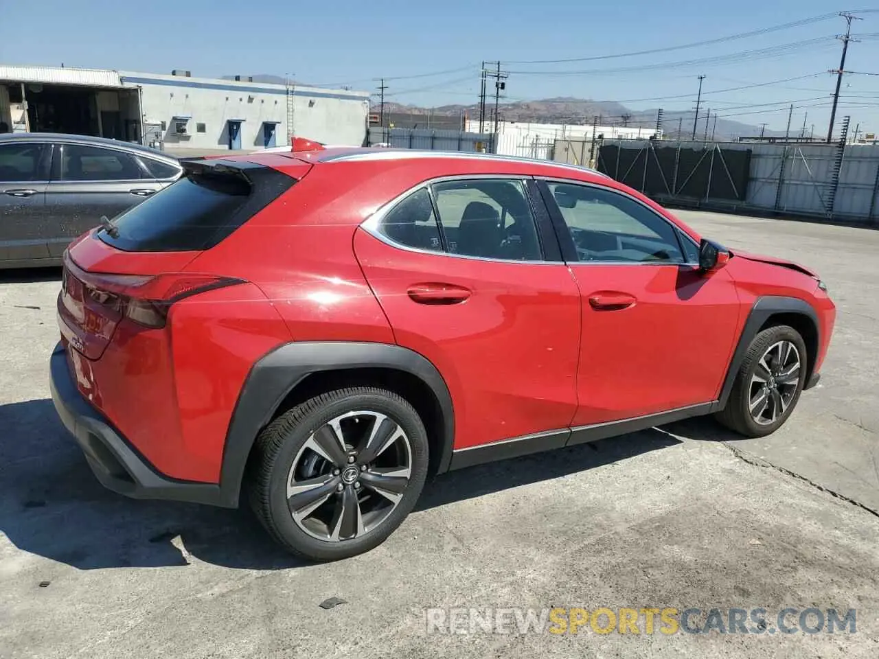 3 fotografías del automóvil dañado JTHY3JBH7K2019167 LEXUS UX 200 2019