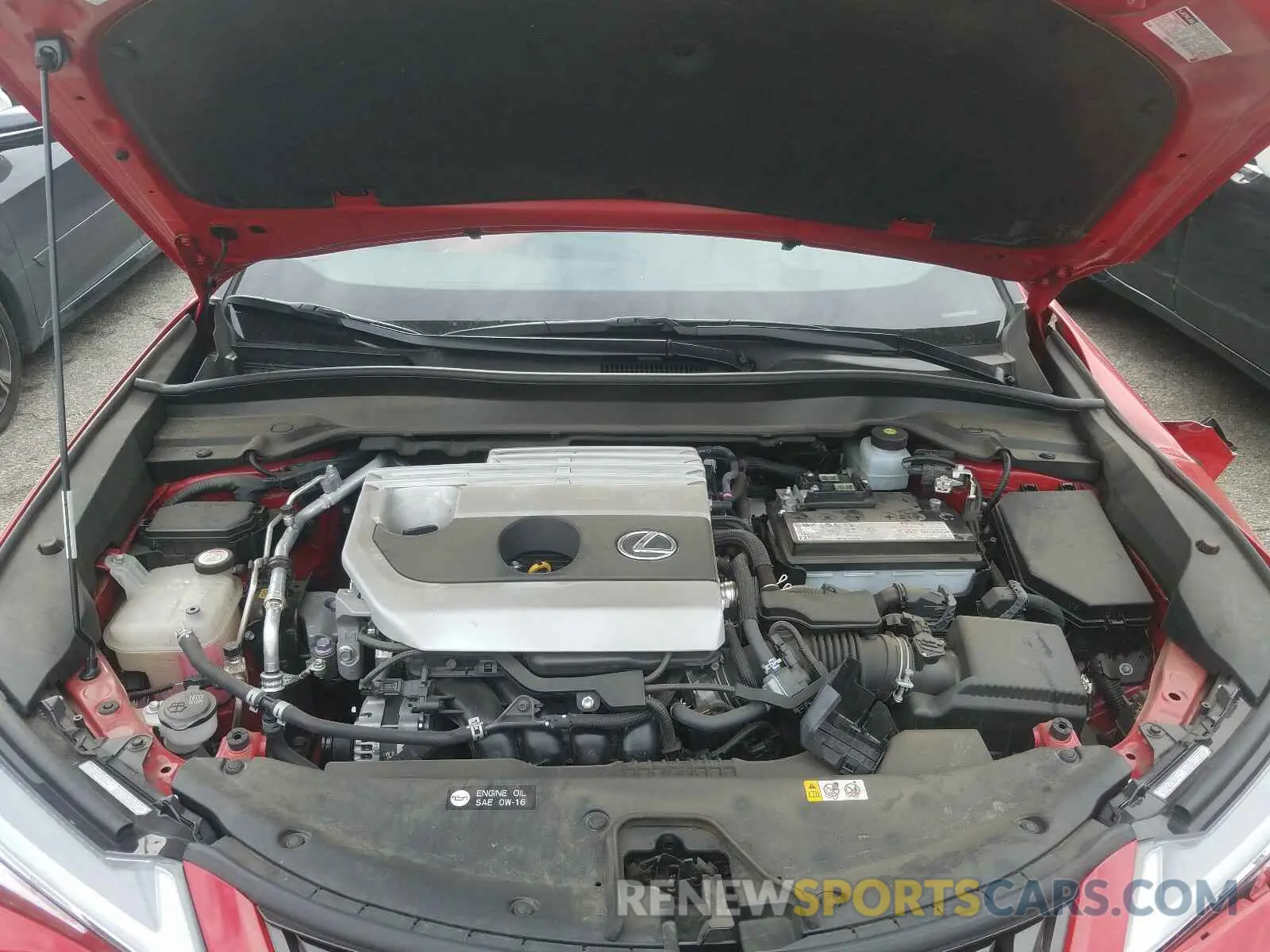 7 fotografías del automóvil dañado JTHY3JBH8K2001678 LEXUS UX 200 2019