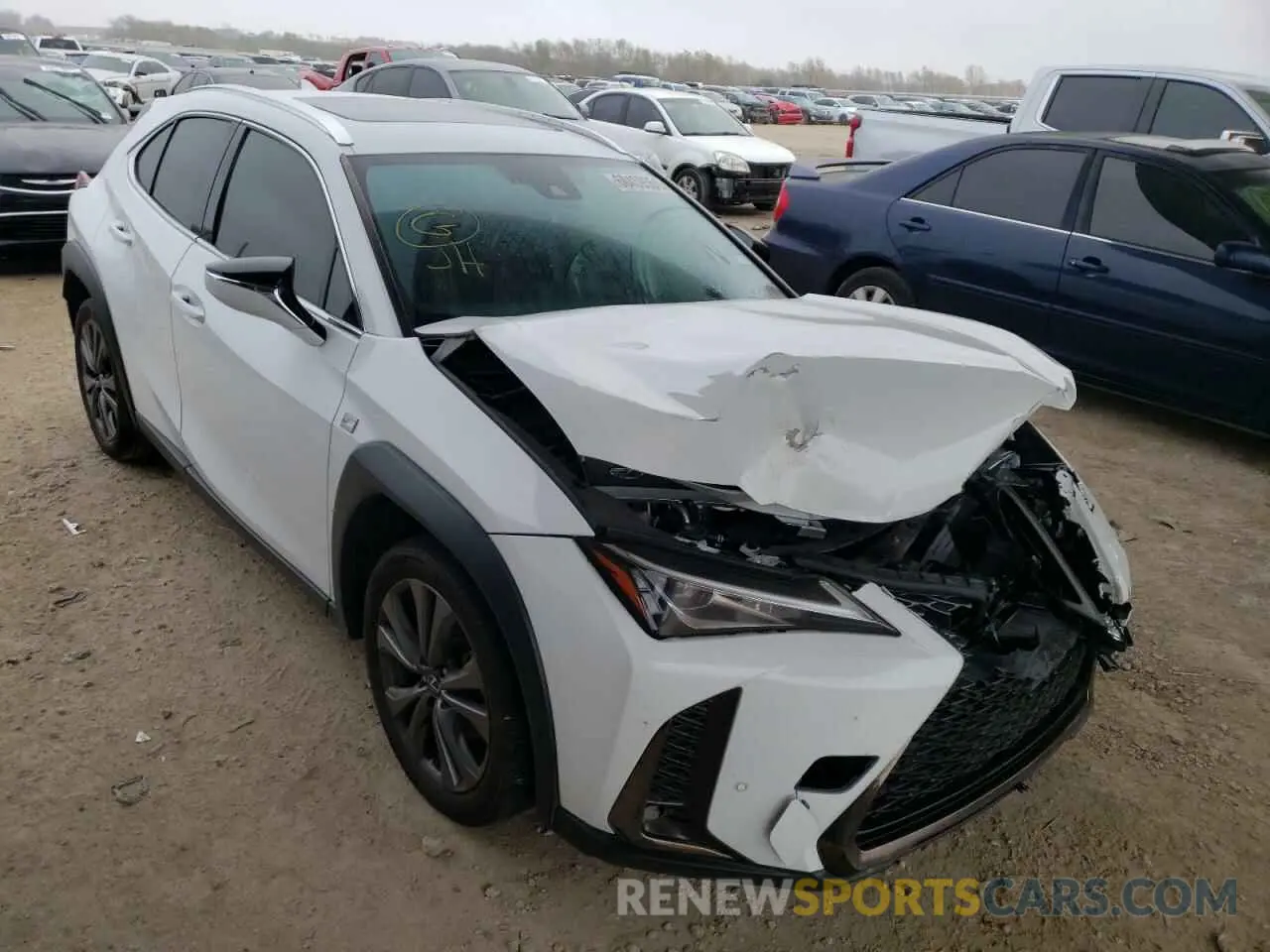 1 fotografías del automóvil dañado JTHY3JBH8K2004418 LEXUS UX 200 2019