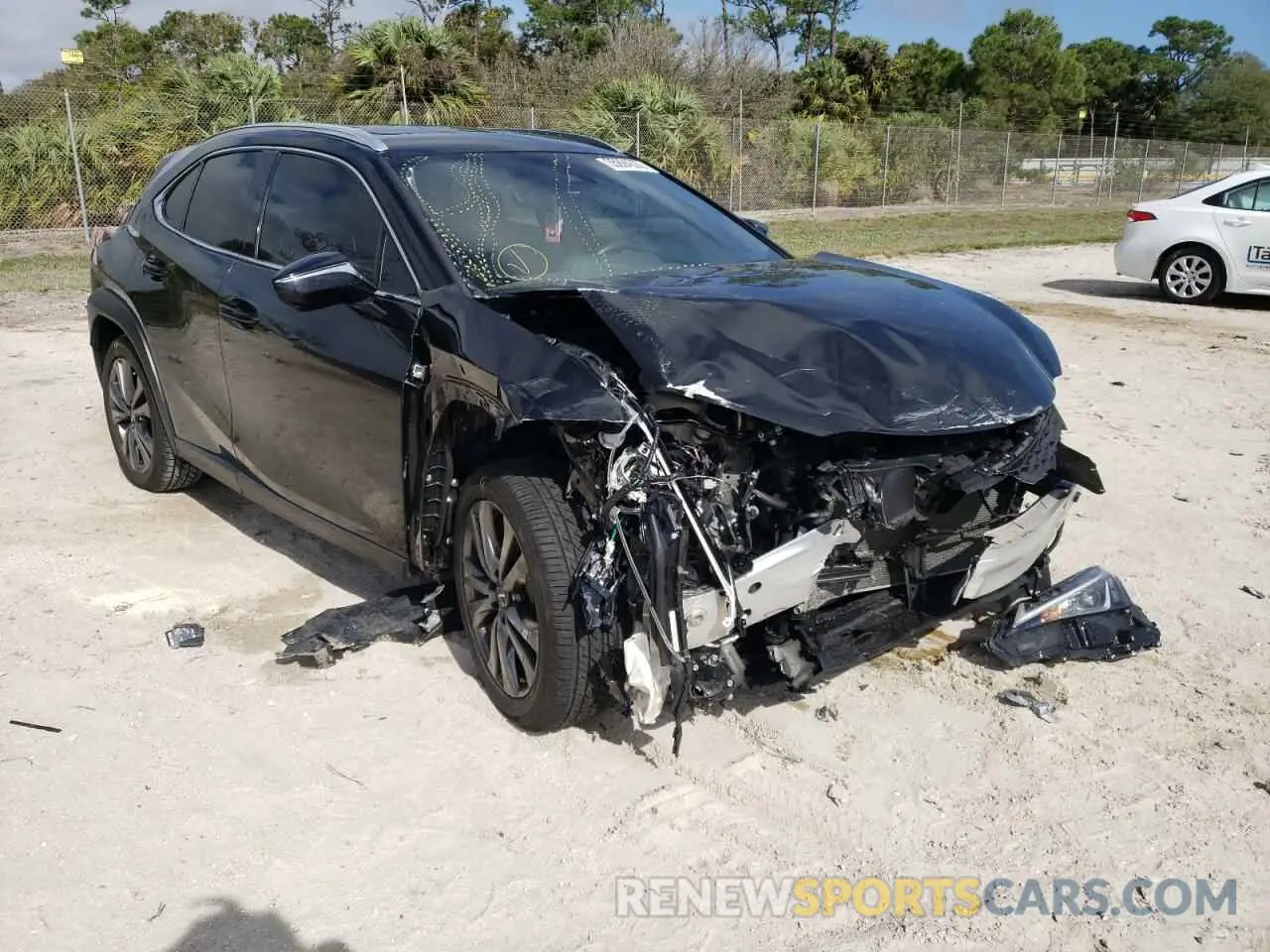 1 fotografías del automóvil dañado JTHY3JBH8K2005228 LEXUS UX 200 2019