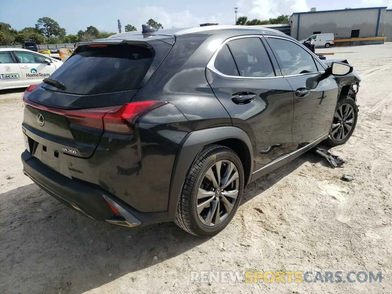 4 fotografías del automóvil dañado JTHY3JBH8K2005228 LEXUS UX 200 2019