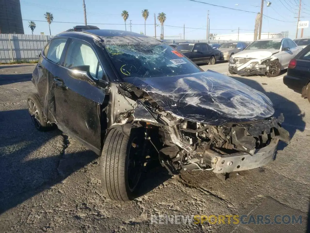 9 fotografías del automóvil dañado JTHY3JBH8K2006492 LEXUS UX 200 2019
