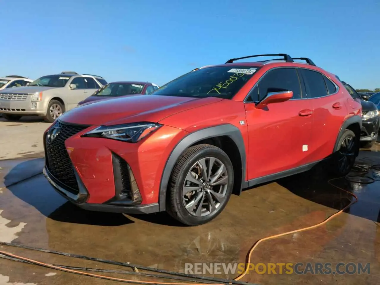 1 fotografías del automóvil dañado JTHY3JBH8K2006508 LEXUS UX 200 2019