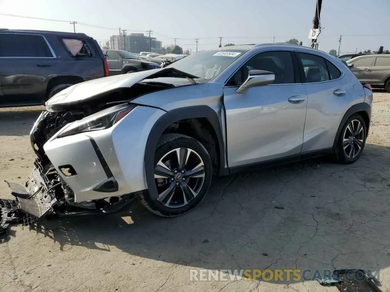 1 fotografías del automóvil dañado JTHY3JBH8K2008291 LEXUS UX 200 2019