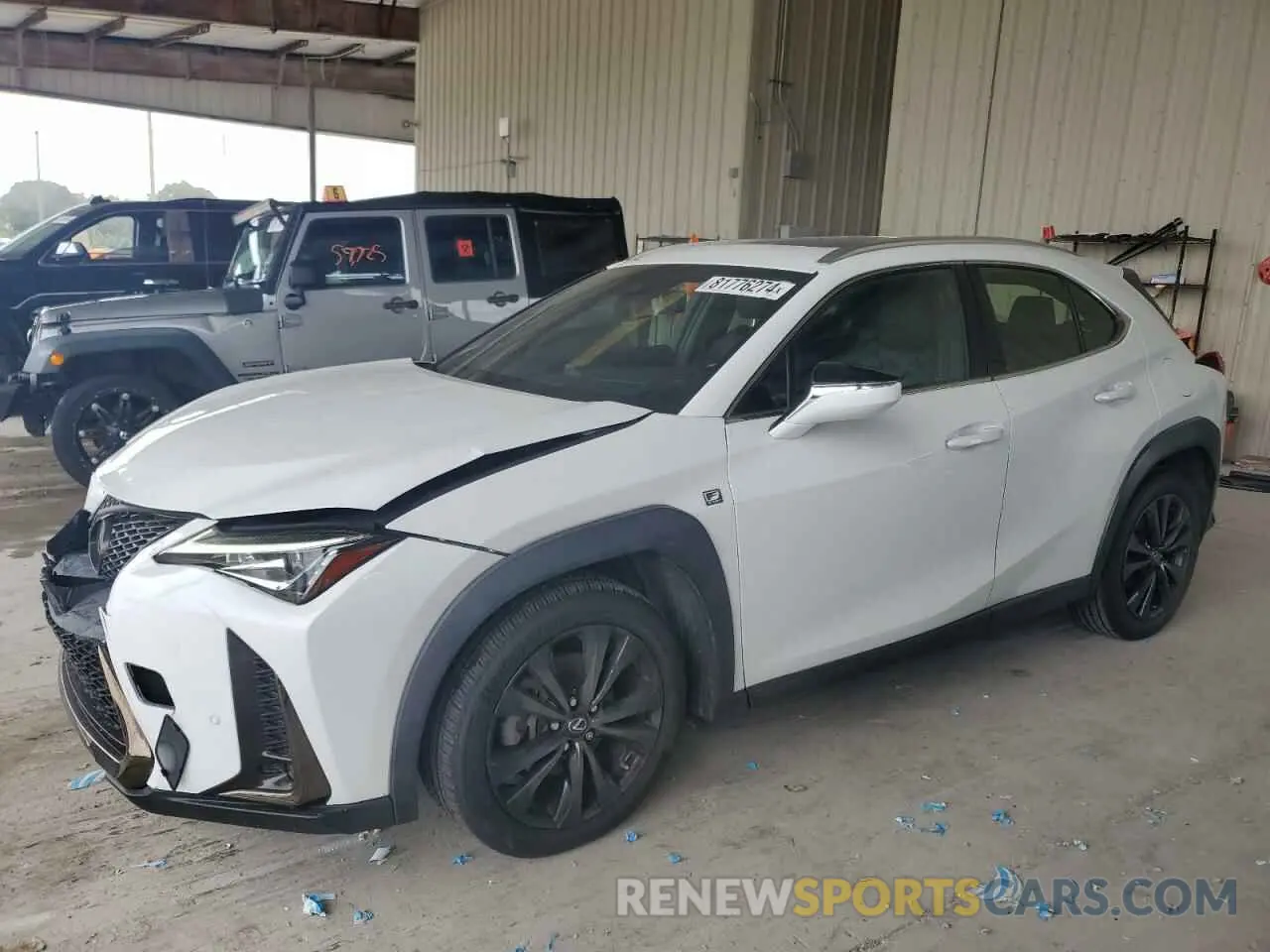 1 fotografías del automóvil dañado JTHY3JBH9K2004508 LEXUS UX 200 2019