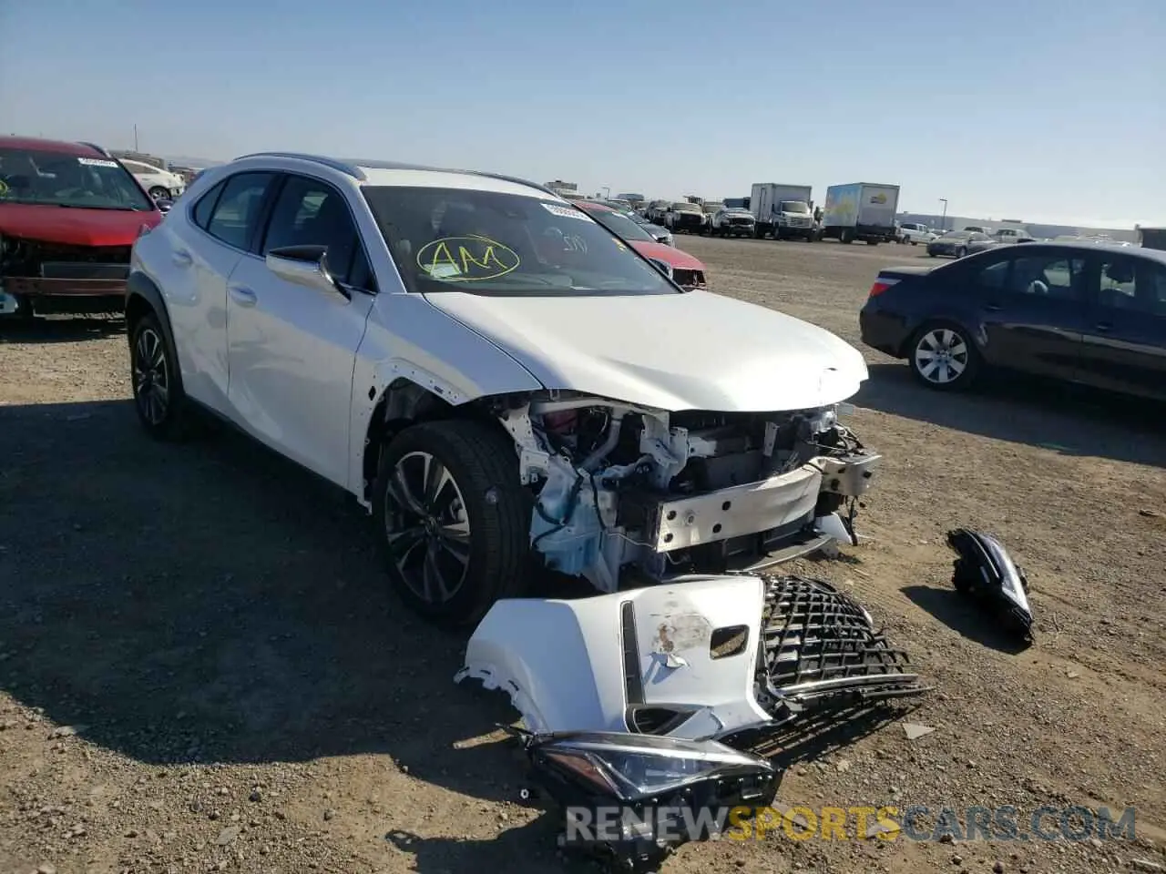 1 fotografías del automóvil dañado JTHY3JBH9K2006842 LEXUS UX 200 2019