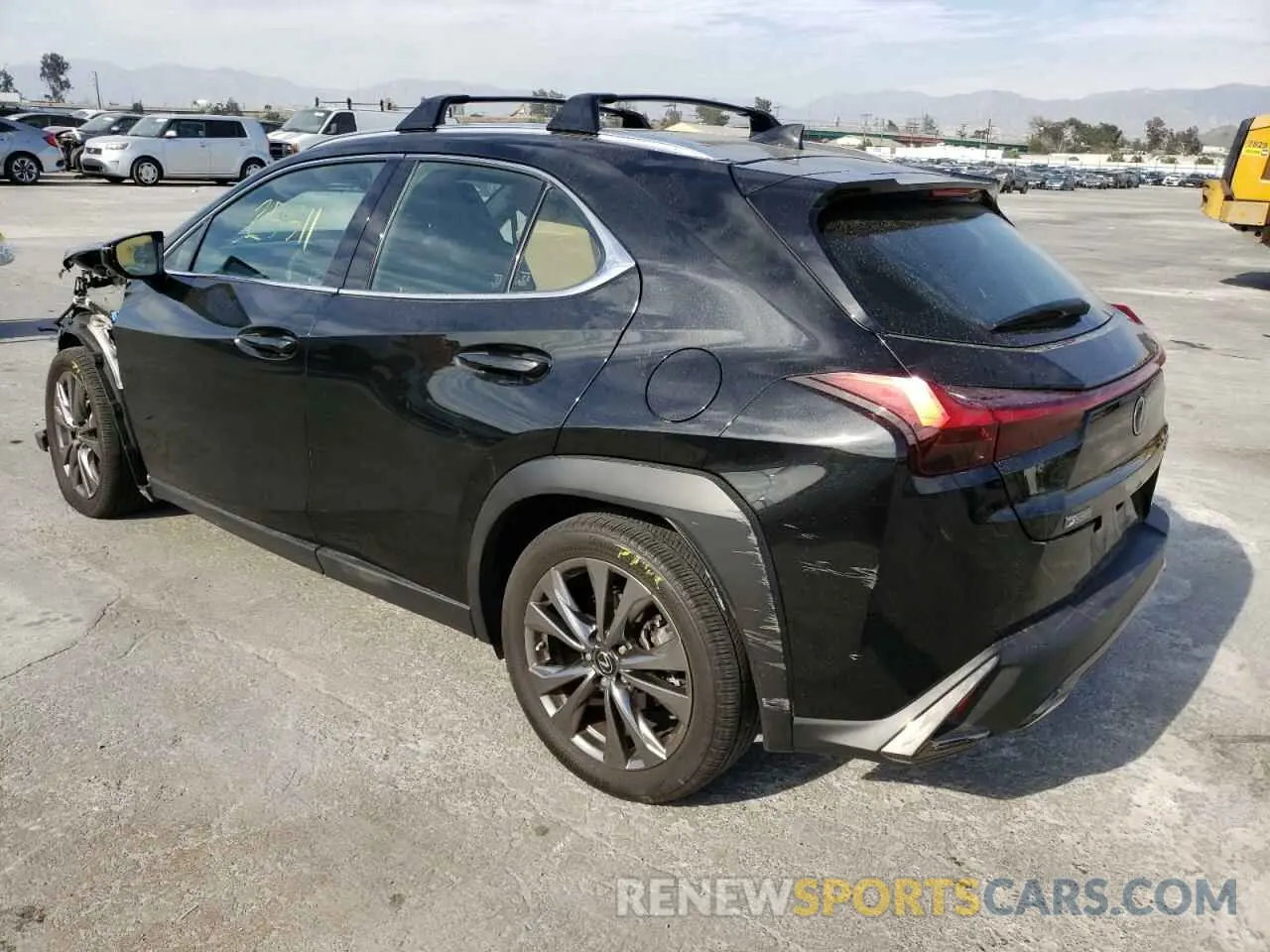 3 fotografías del automóvil dañado JTHY3JBH9K2007232 LEXUS UX 200 2019