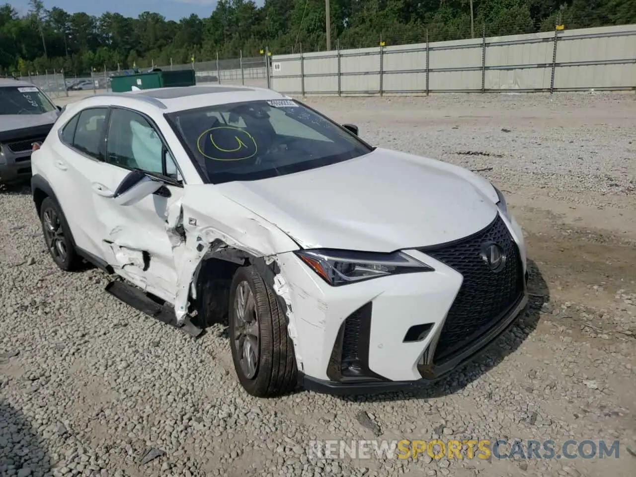 1 fotografías del automóvil dañado JTHY3JBH9K2009398 LEXUS UX 200 2019
