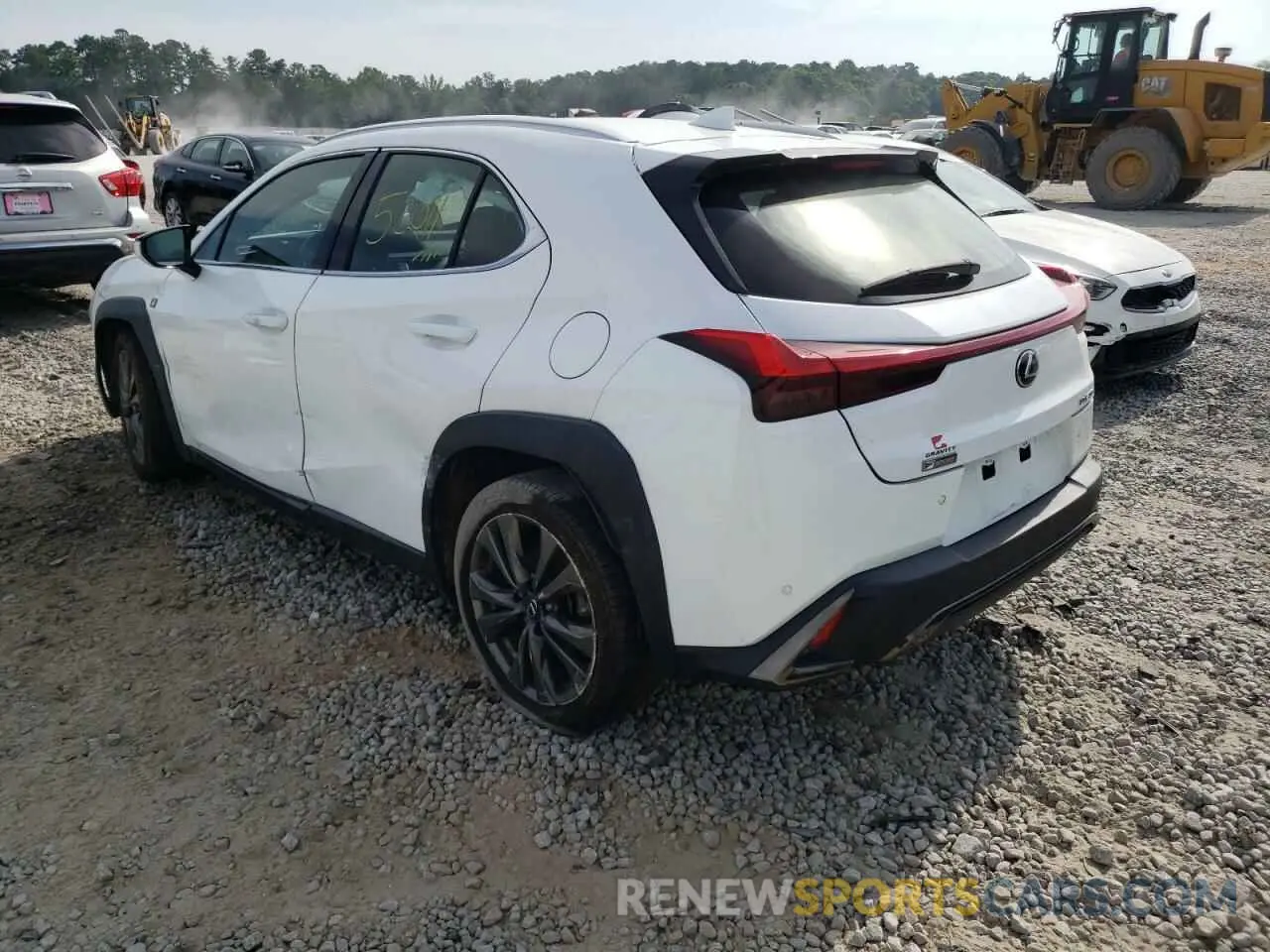 3 fotografías del automóvil dañado JTHY3JBH9K2009398 LEXUS UX 200 2019