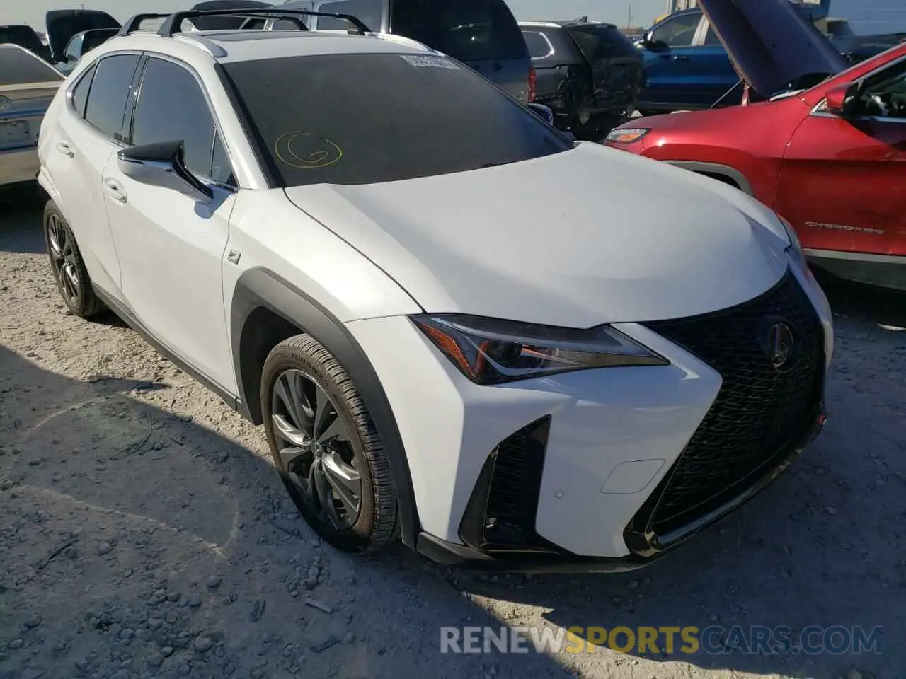 1 fotografías del automóvil dañado JTHY3JBH9K2010308 LEXUS UX 200 2019