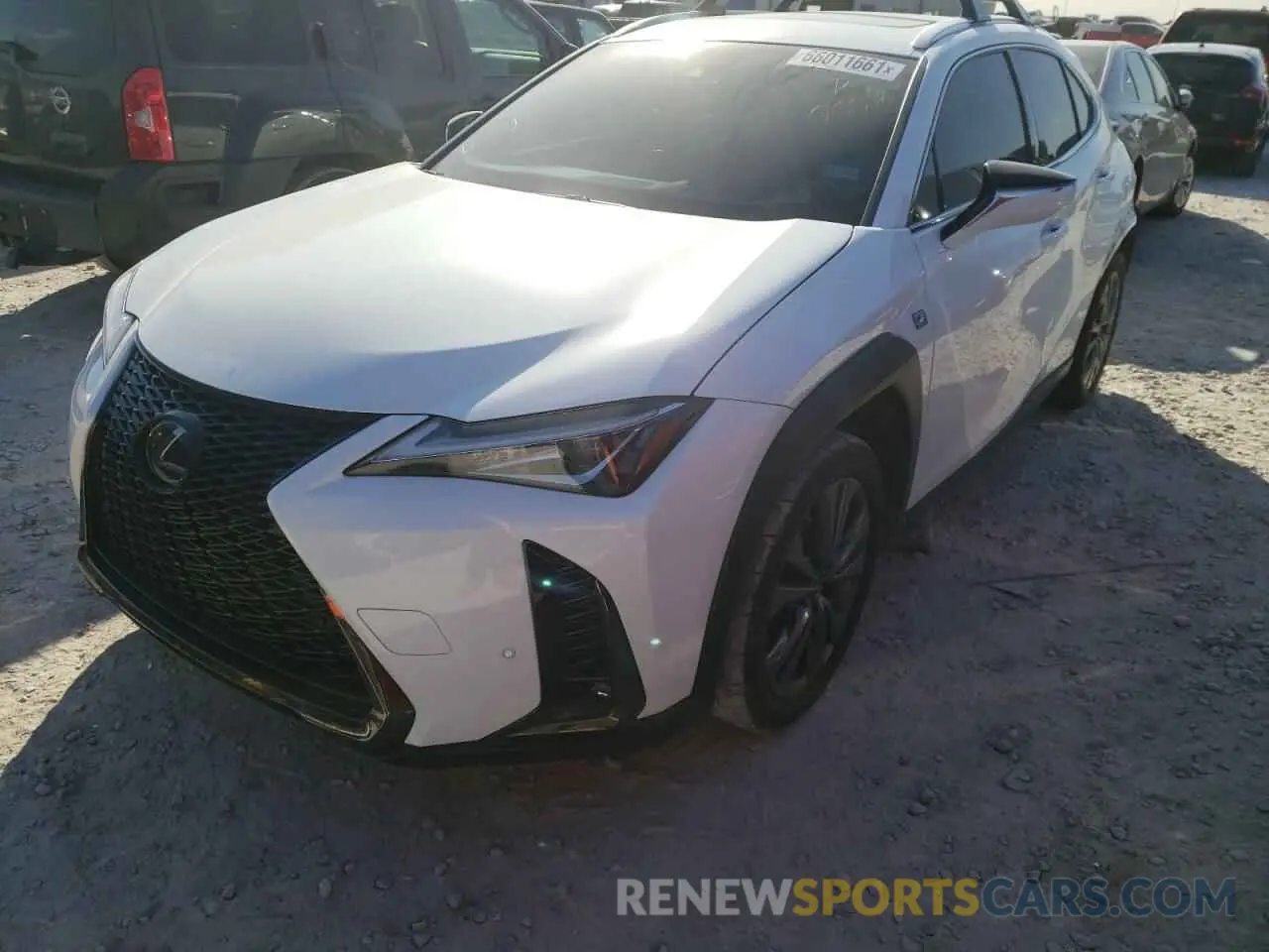 2 fotografías del automóvil dañado JTHY3JBH9K2010308 LEXUS UX 200 2019
