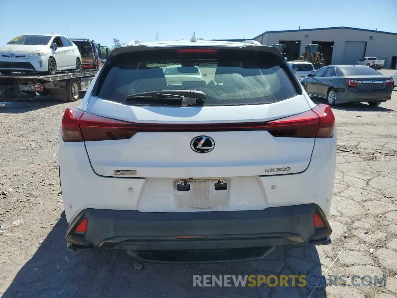 6 fotografías del automóvil dañado JTHY3JBHXK2005179 LEXUS UX 200 2019