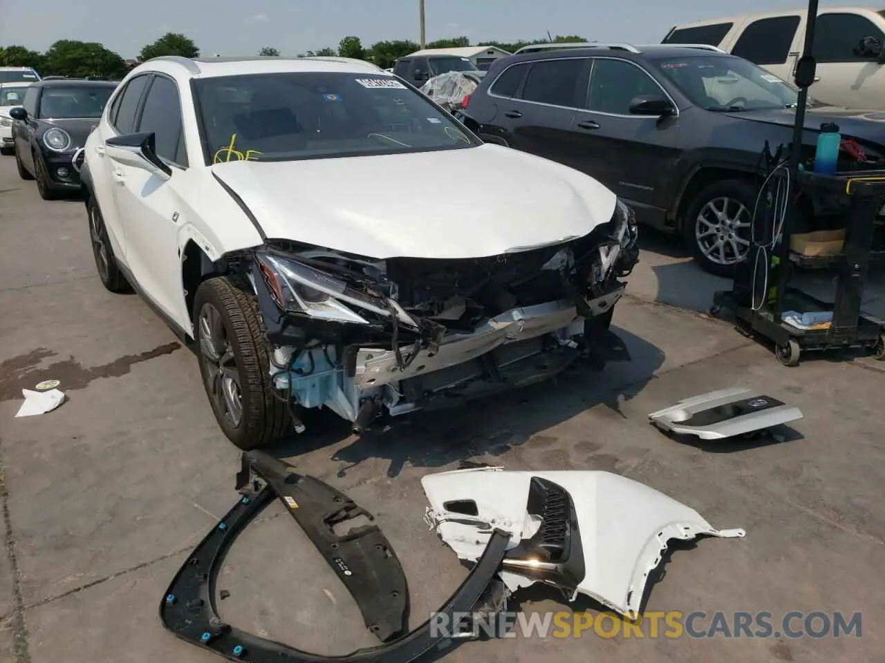 1 fotografías del automóvil dañado JTHY3JBHXK2005330 LEXUS UX 200 2019