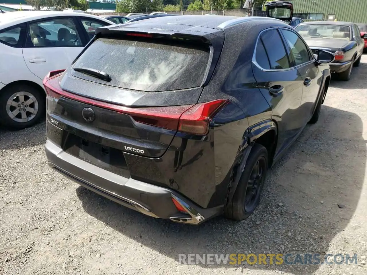 4 fotografías del automóvil dañado JTHY3JBHXK2006509 LEXUS UX 200 2019