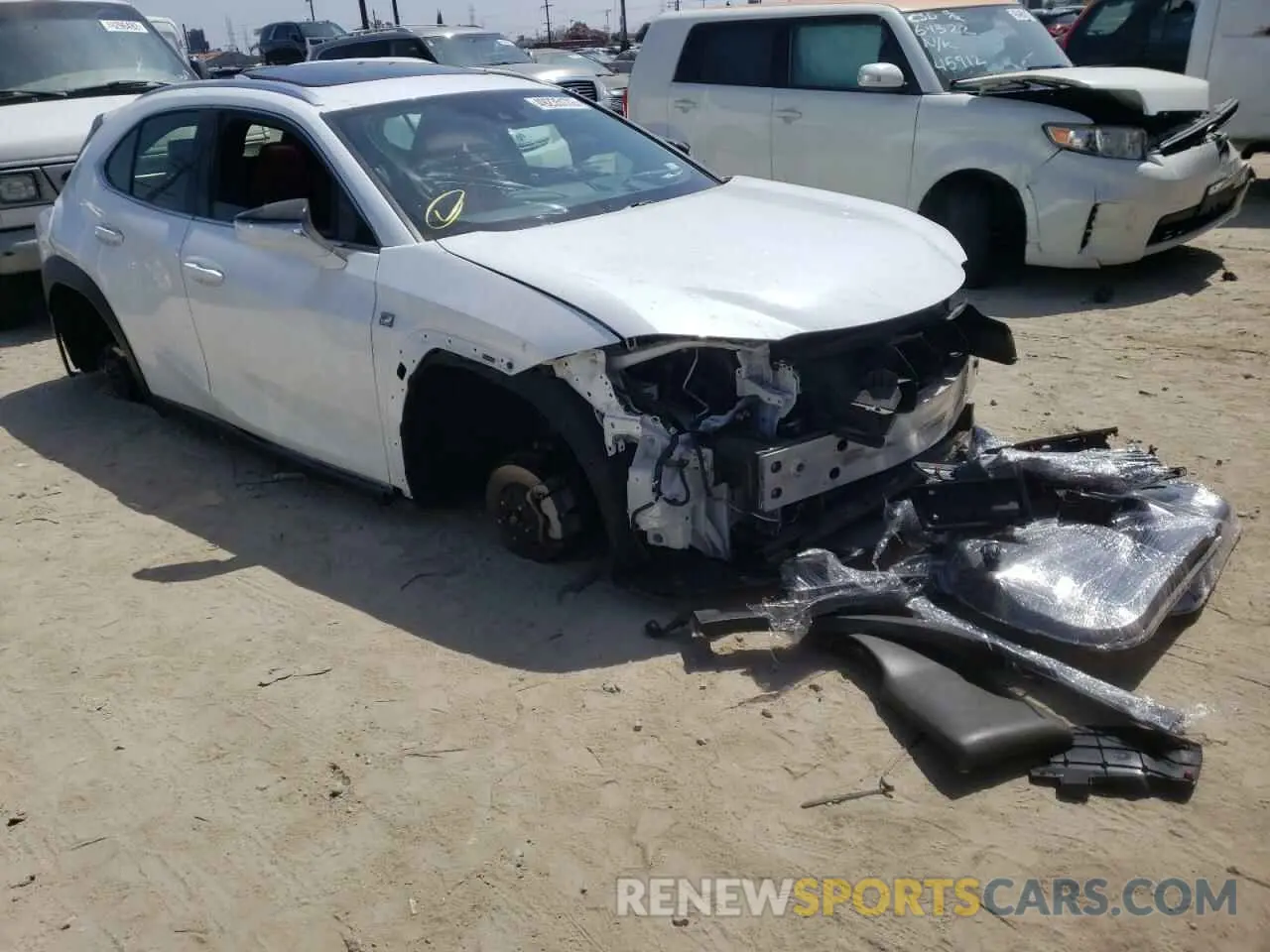 1 fotografías del automóvil dañado JTHY3JBHXK2007255 LEXUS UX 200 2019
