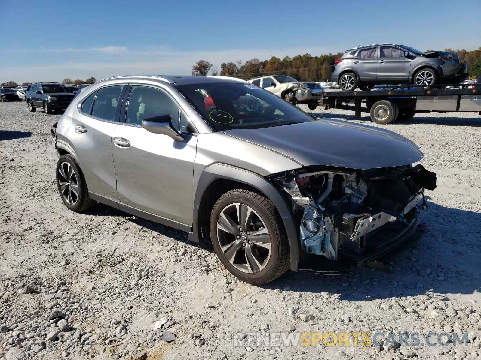 1 fotografías del automóvil dañado JTHY3JBHXK2007305 LEXUS UX 200 2019