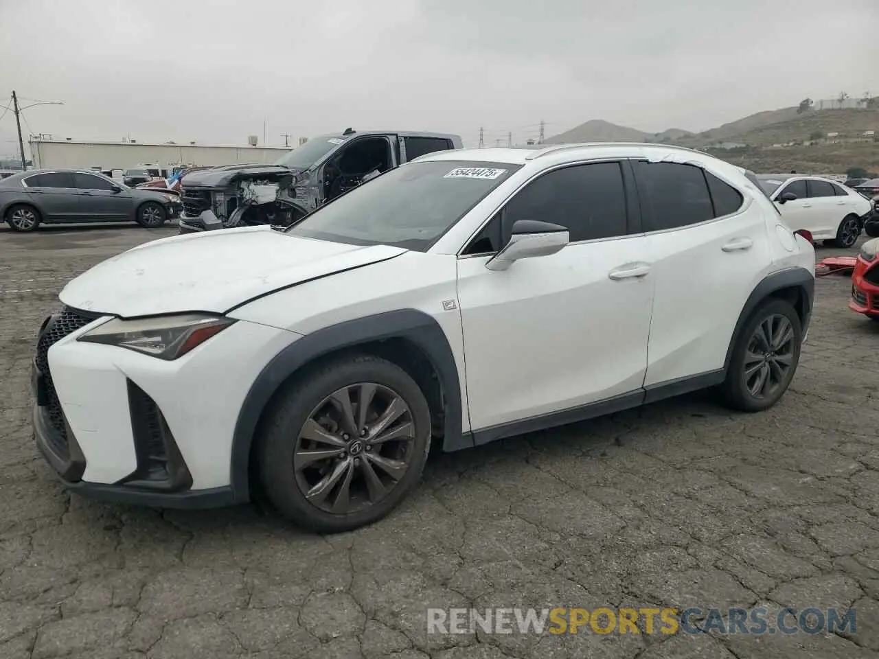 1 fotografías del automóvil dañado JTHY3JBHXK2016540 LEXUS UX 200 2019