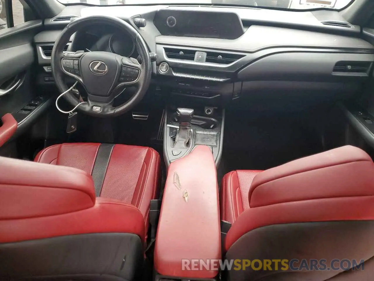8 fotografías del automóvil dañado JTHY3JBHXK2016540 LEXUS UX 200 2019