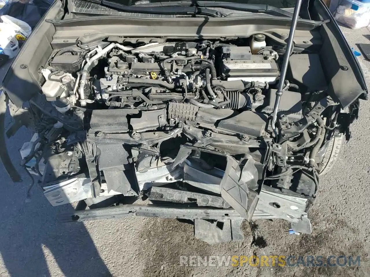 12 fotografías del automóvil dañado JTHE3JBH7L2029444 LEXUS UX 200 2020