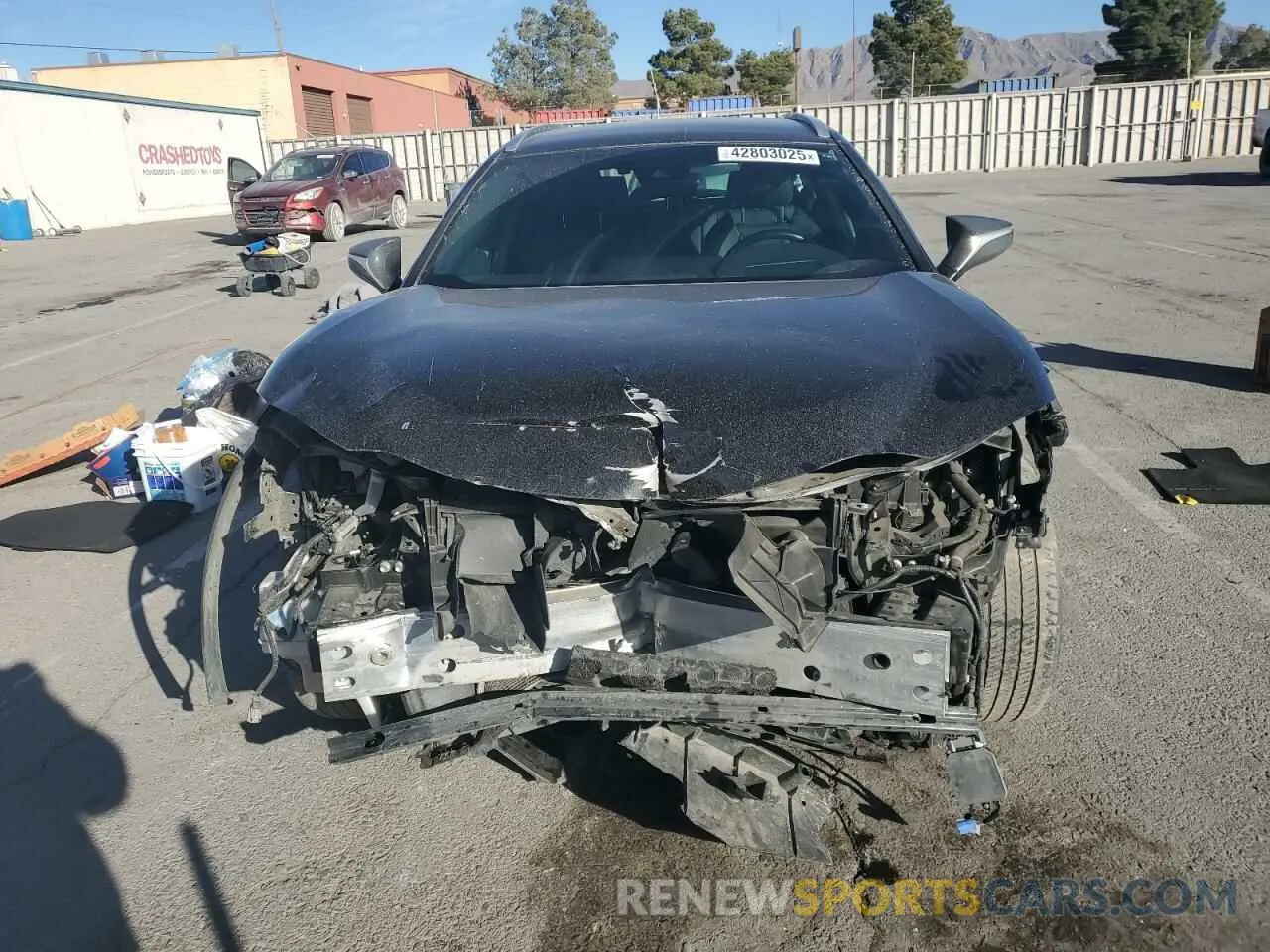 5 fotografías del automóvil dañado JTHE3JBH7L2029444 LEXUS UX 200 2020