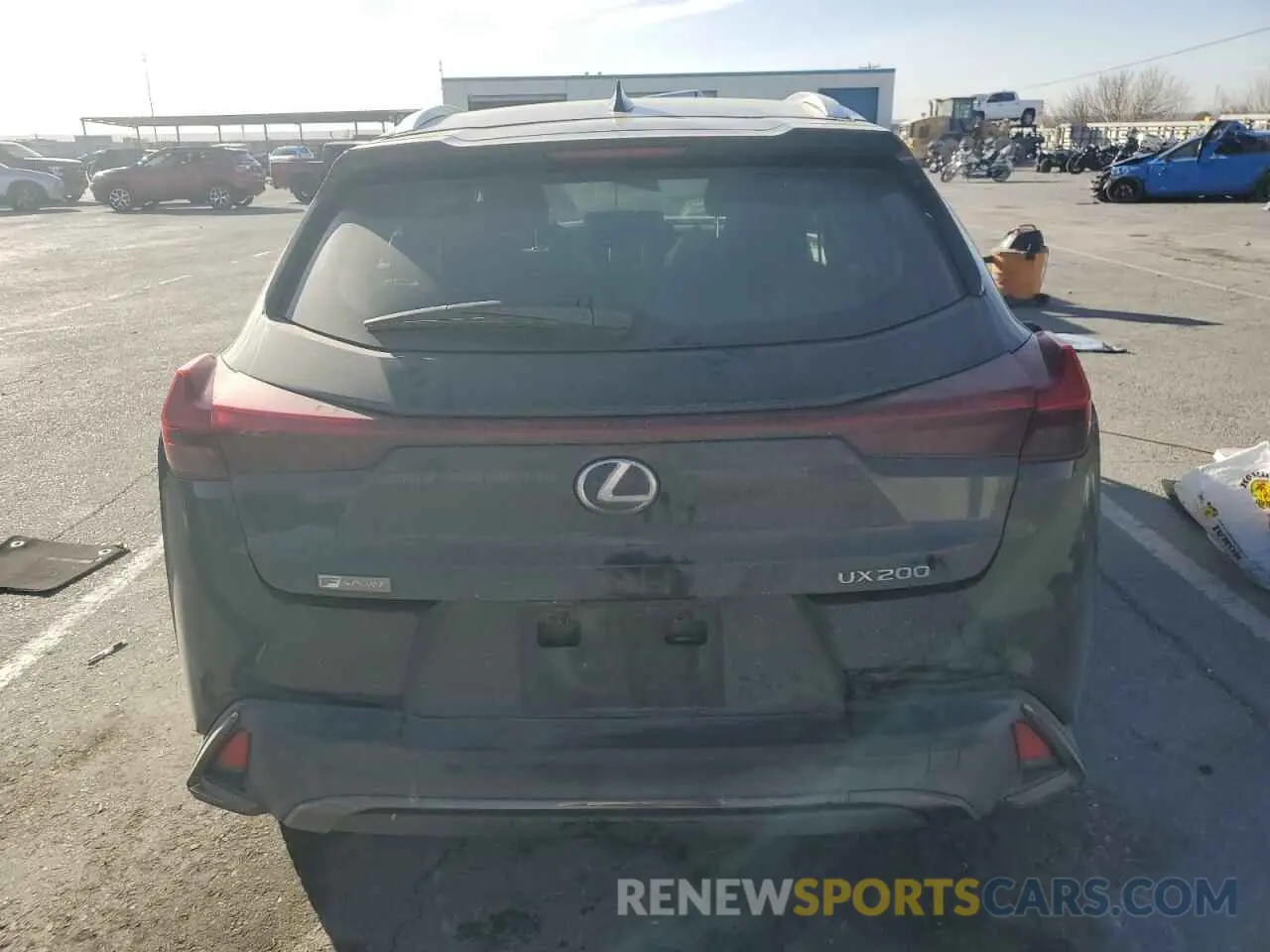 6 fotografías del automóvil dañado JTHE3JBH7L2029444 LEXUS UX 200 2020
