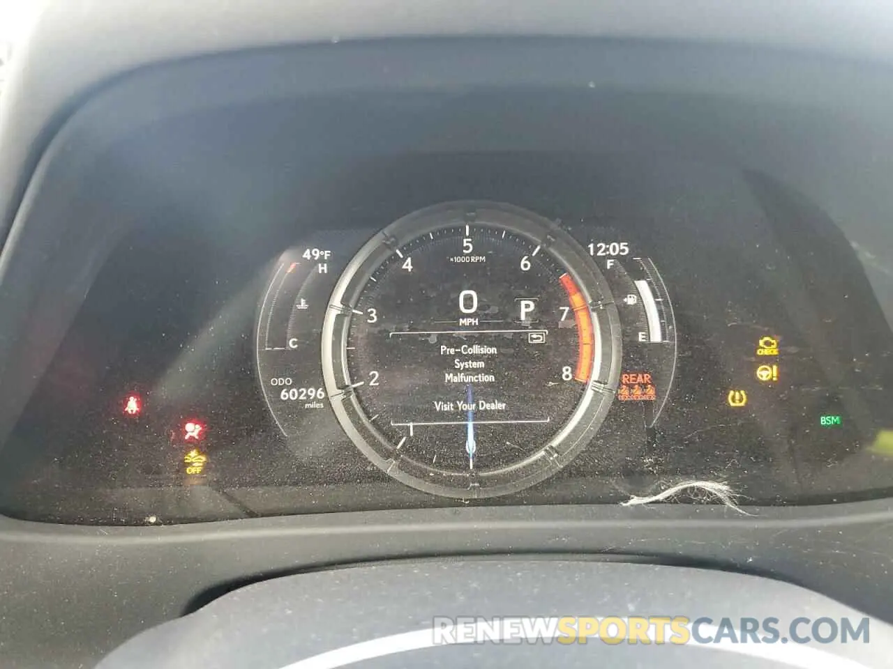 9 fotografías del automóvil dañado JTHE3JBH7L2029444 LEXUS UX 200 2020