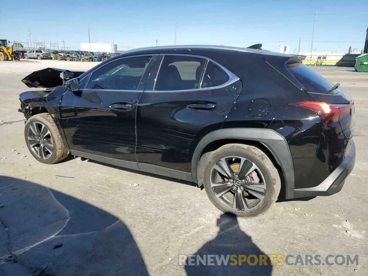 2 fotografías del automóvil dañado JTHP3JBH3L2021253 LEXUS UX 200 2020