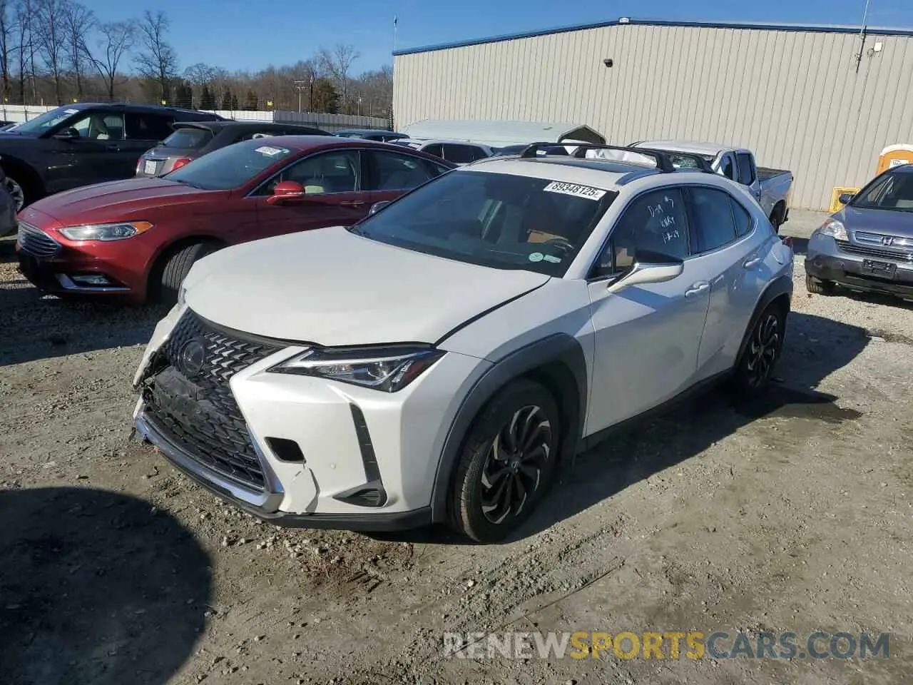 1 fotografías del automóvil dañado JTHP3JBH3L2025111 LEXUS UX 200 2020