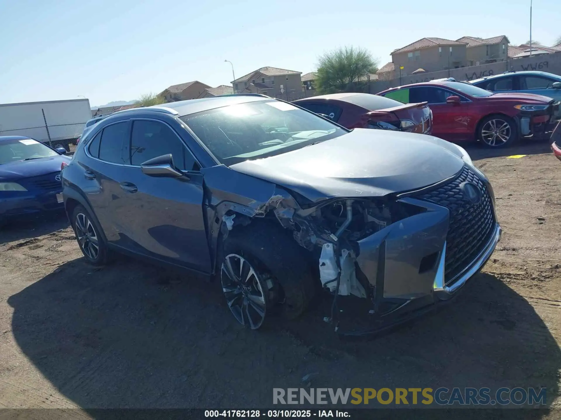 1 fotografías del automóvil dañado JTHP3JBH9L2022441 LEXUS UX 200 2020
