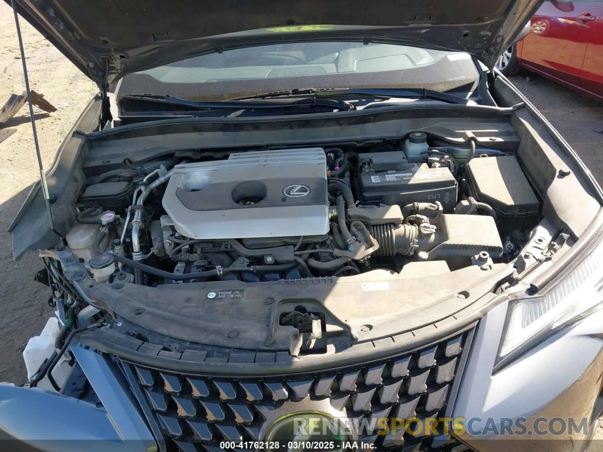 10 fotografías del automóvil dañado JTHP3JBH9L2022441 LEXUS UX 200 2020