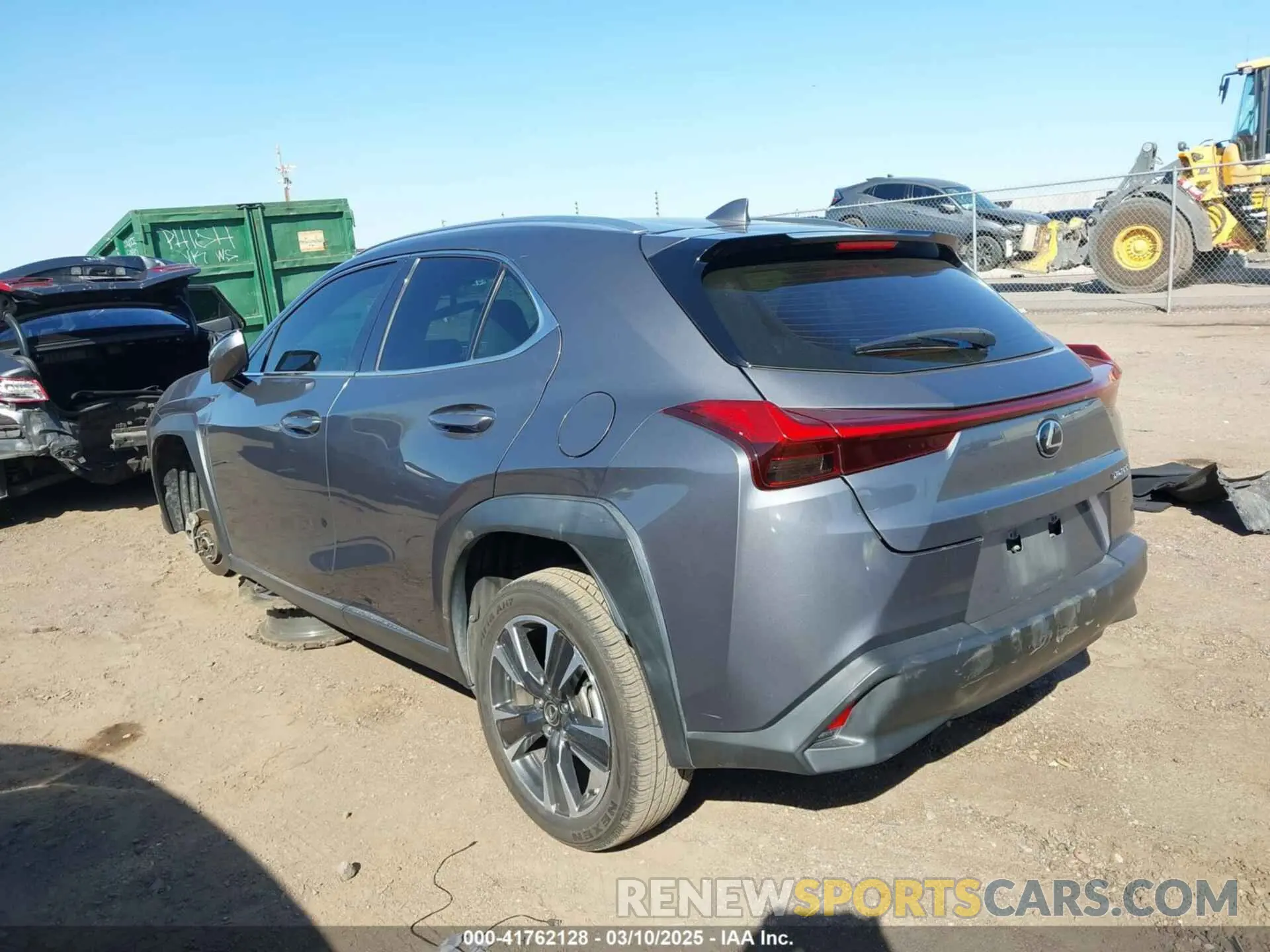 3 fotografías del automóvil dañado JTHP3JBH9L2022441 LEXUS UX 200 2020