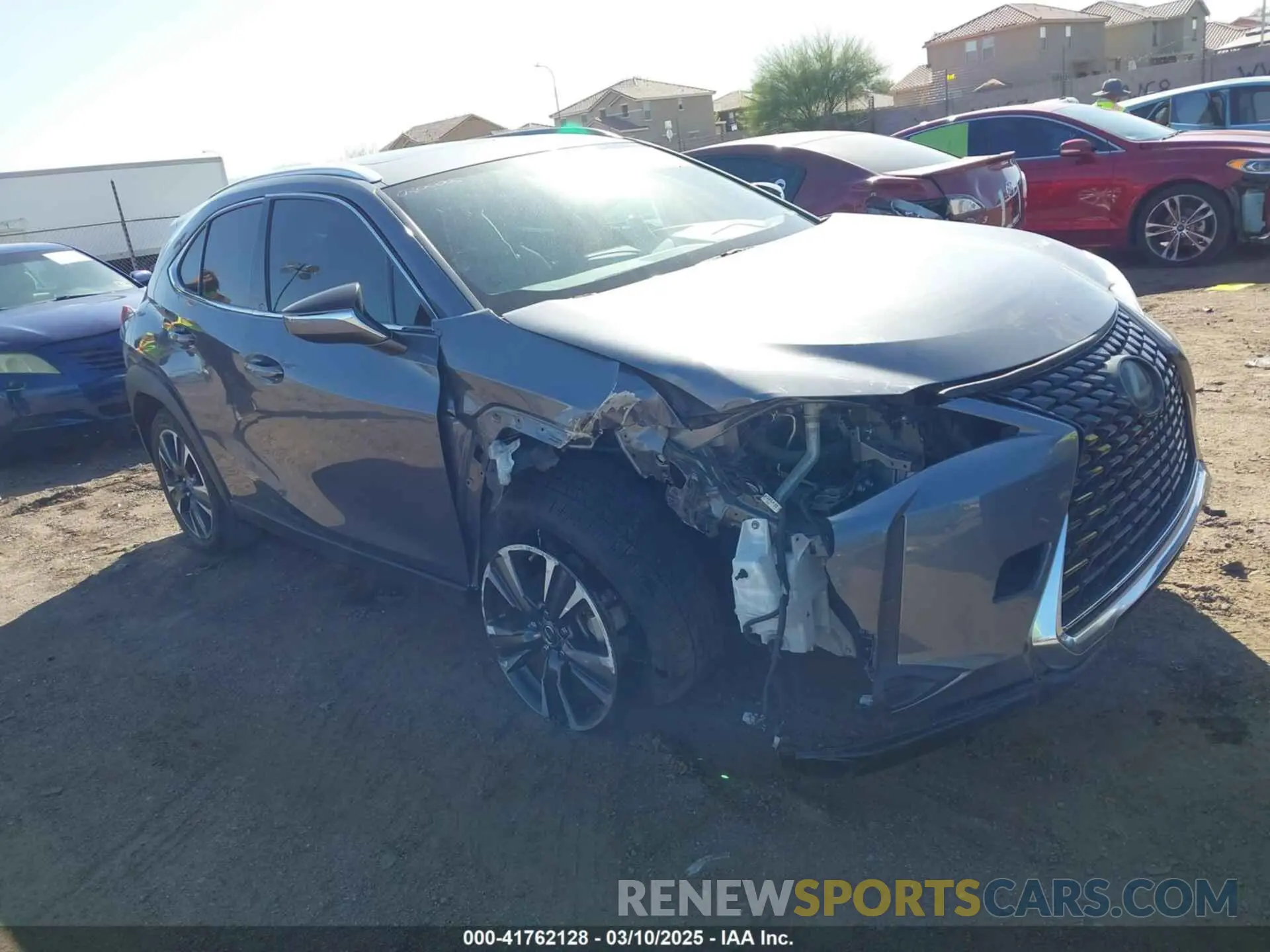 6 fotografías del automóvil dañado JTHP3JBH9L2022441 LEXUS UX 200 2020