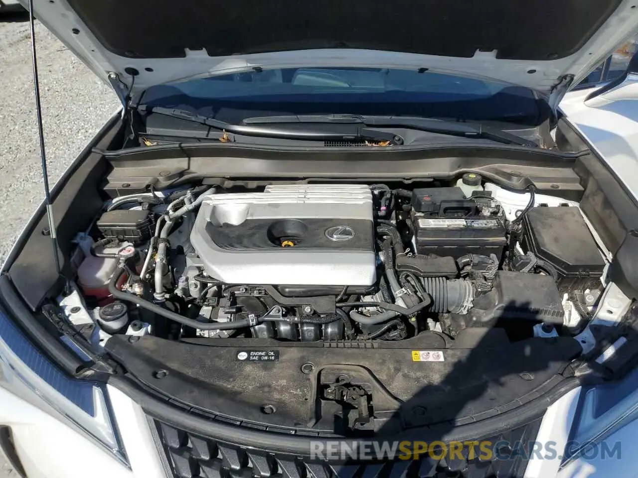 12 fotografías del automóvil dañado JTHX3JBH1L2022417 LEXUS UX 200 2020