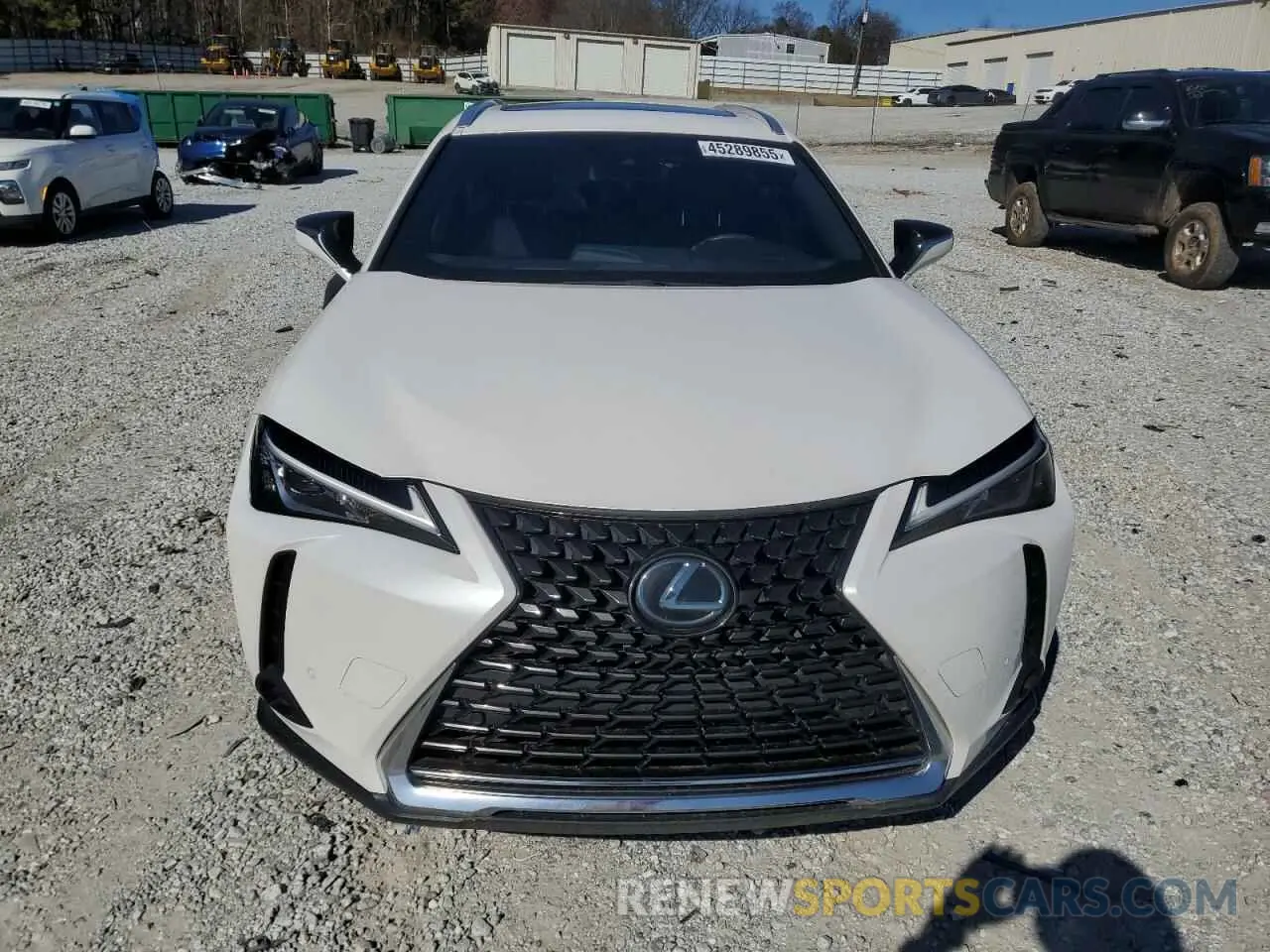 5 fotografías del automóvil dañado JTHX3JBH1L2022417 LEXUS UX 200 2020