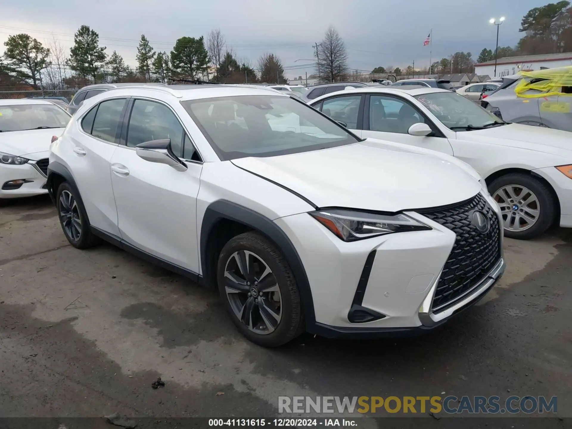 1 fotografías del automóvil dañado JTHX3JBH1L2030114 LEXUS UX 200 2020