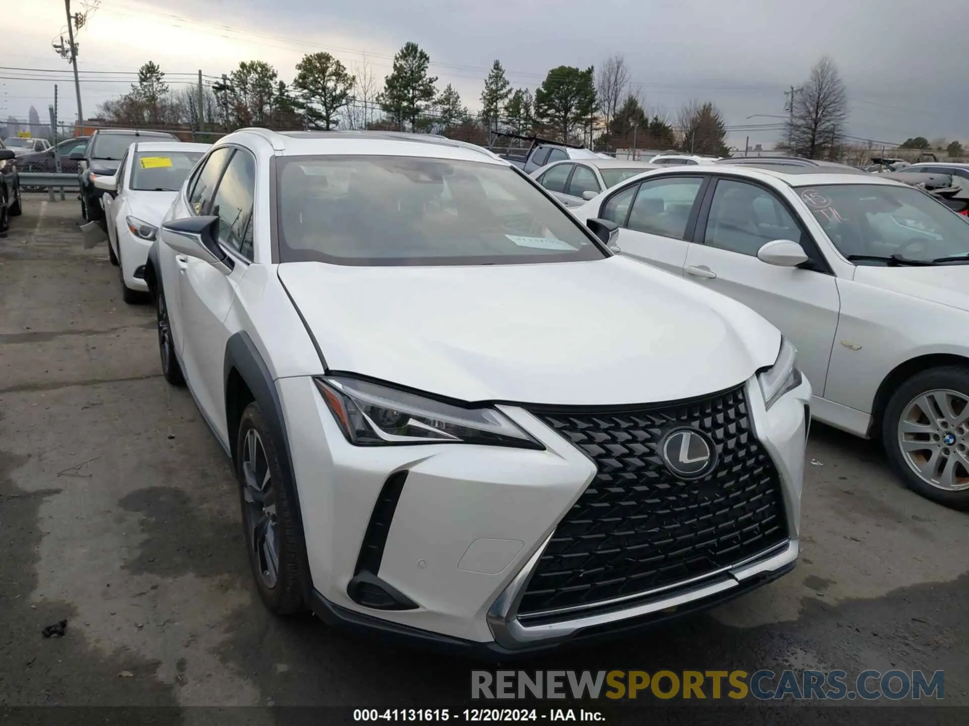 12 fotografías del automóvil dañado JTHX3JBH1L2030114 LEXUS UX 200 2020