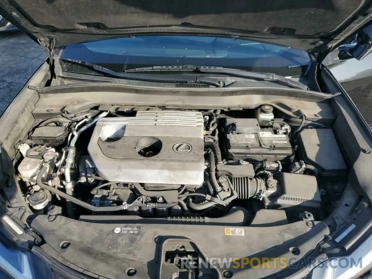 11 fotografías del automóvil dañado JTHX3JBH3L2030146 LEXUS UX 200 2020