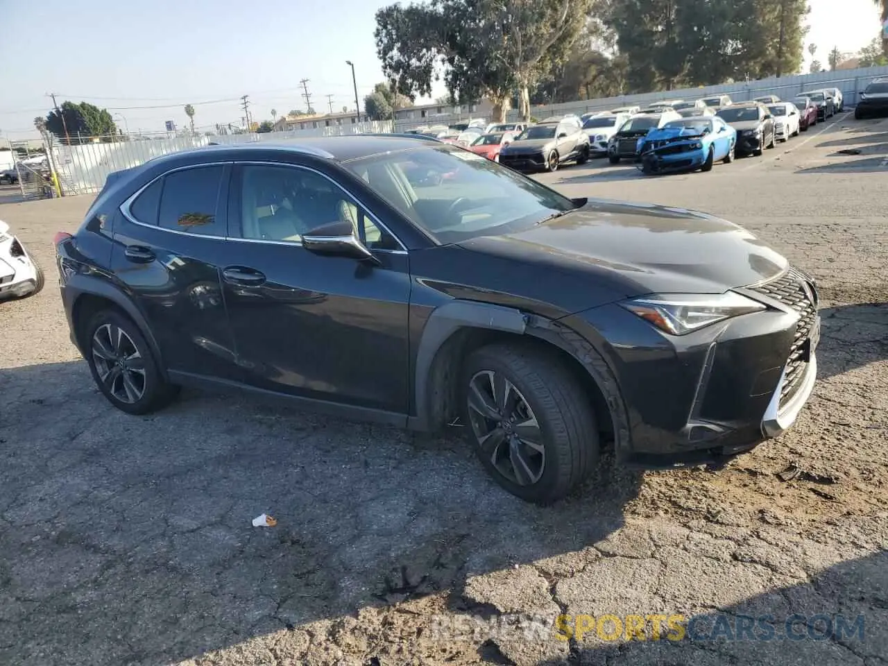 4 fotografías del automóvil dañado JTHX3JBH3L2030146 LEXUS UX 200 2020