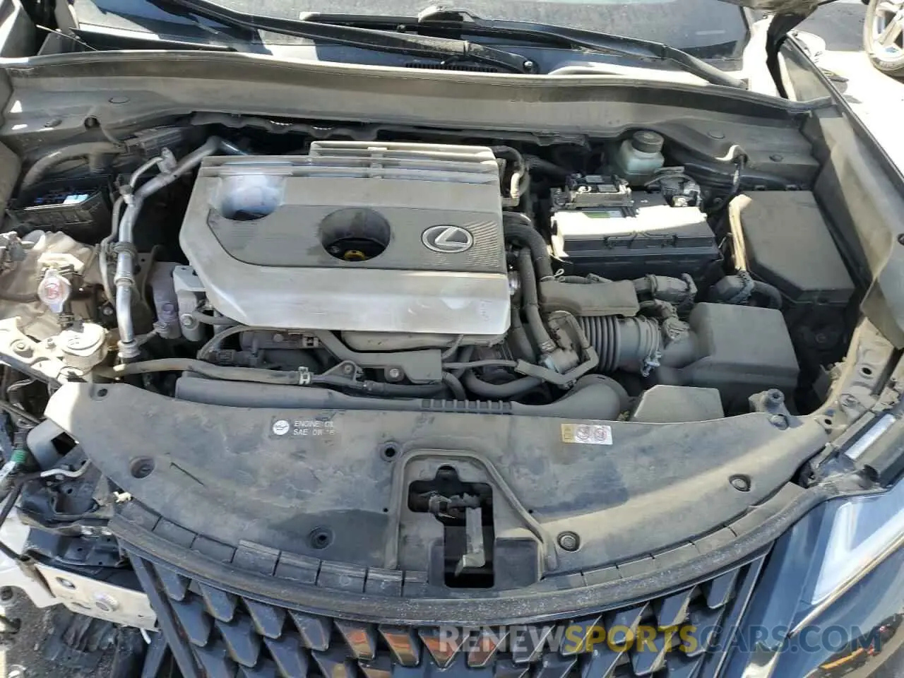 11 fotografías del automóvil dañado JTHX3JBH7L2031607 LEXUS UX 200 2020