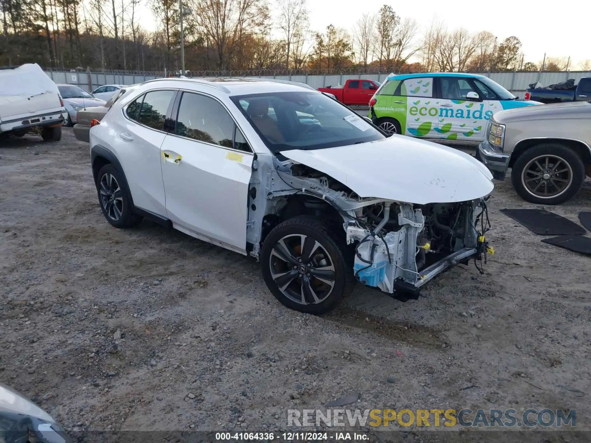 1 fotografías del automóvil dañado JTHX3JBH8L2021586 LEXUS UX 200 2020