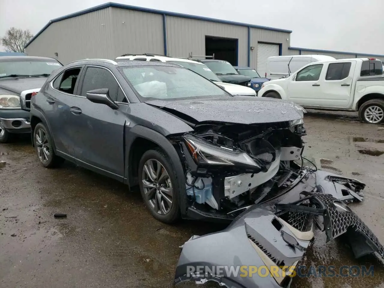 1 fotografías del automóvil dañado JTHE3JBH1M2036293 LEXUS UX 200 2021
