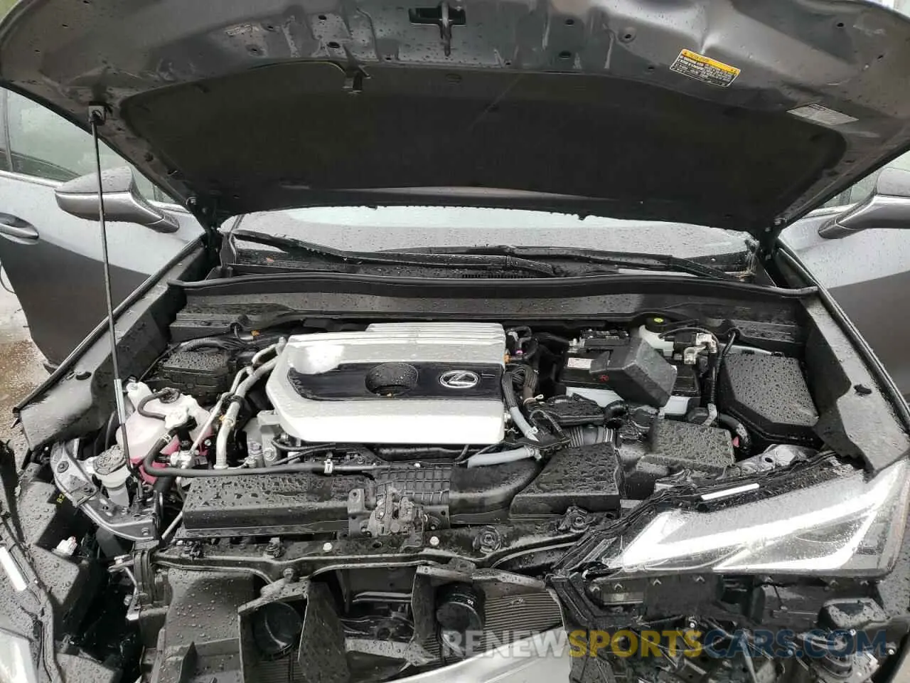 7 fotografías del automóvil dañado JTHE3JBH1M2036293 LEXUS UX 200 2021
