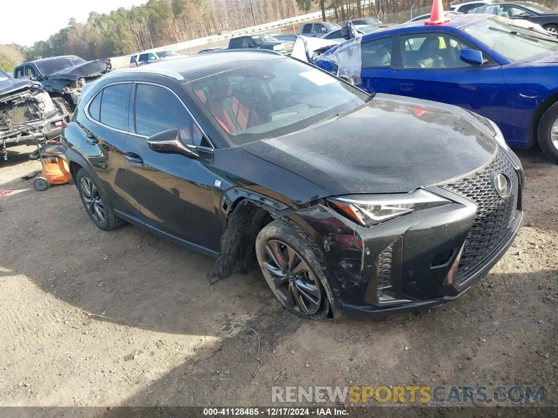 1 fotografías del automóvil dañado JTHE3JBH1M2042126 LEXUS UX 200 2021