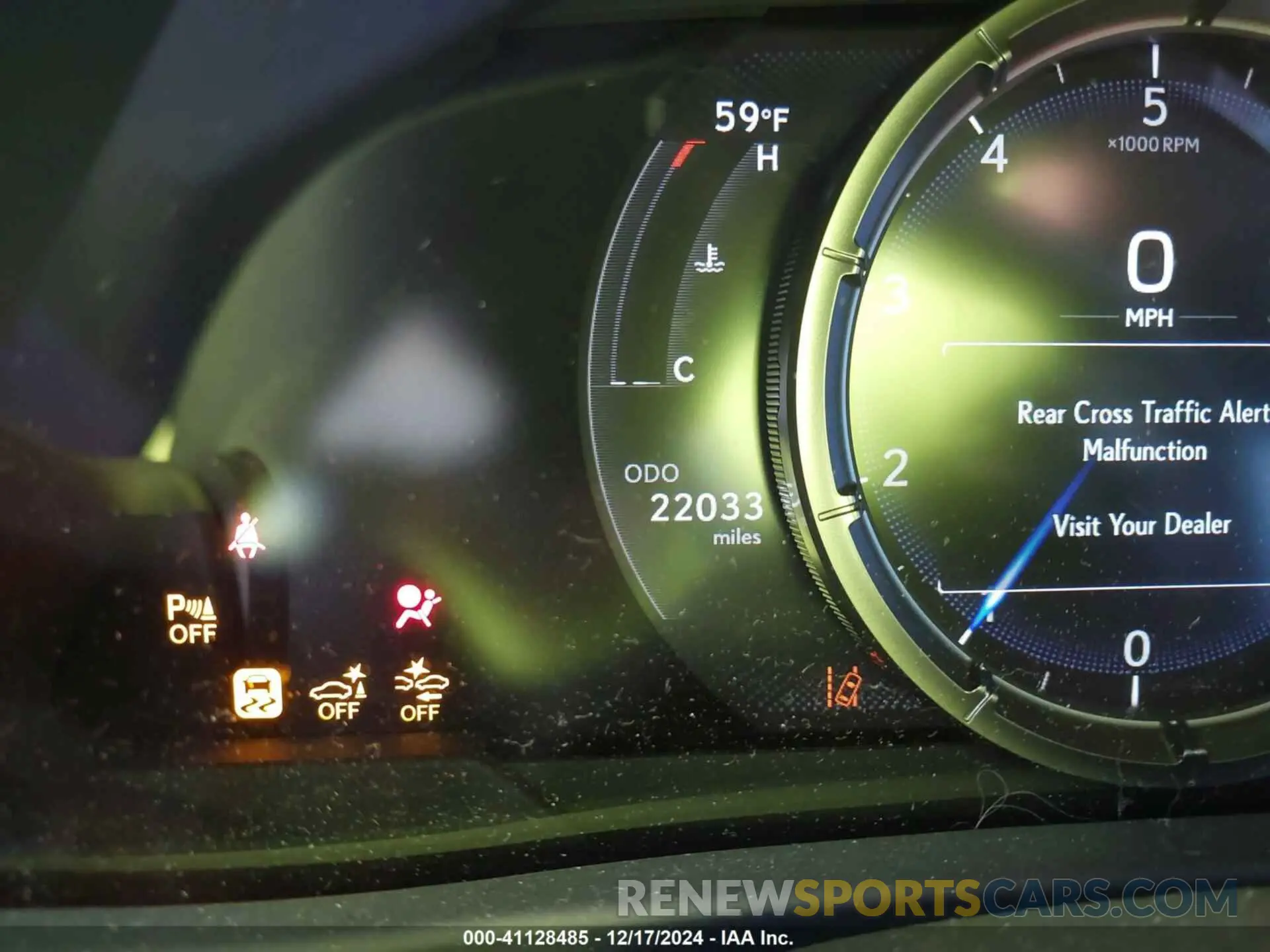 7 fotografías del automóvil dañado JTHE3JBH1M2042126 LEXUS UX 200 2021
