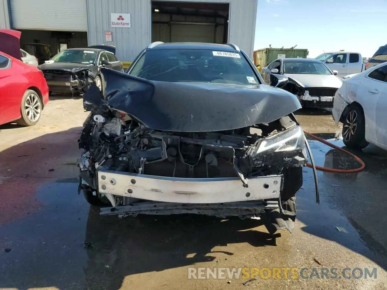 5 fotografías del automóvil dañado JTHP3JBH6M2034578 LEXUS UX 200 2021