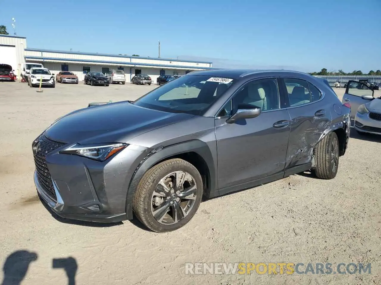 1 fotografías del automóvil dañado JTHP3JBH8M2038499 LEXUS UX 200 2021