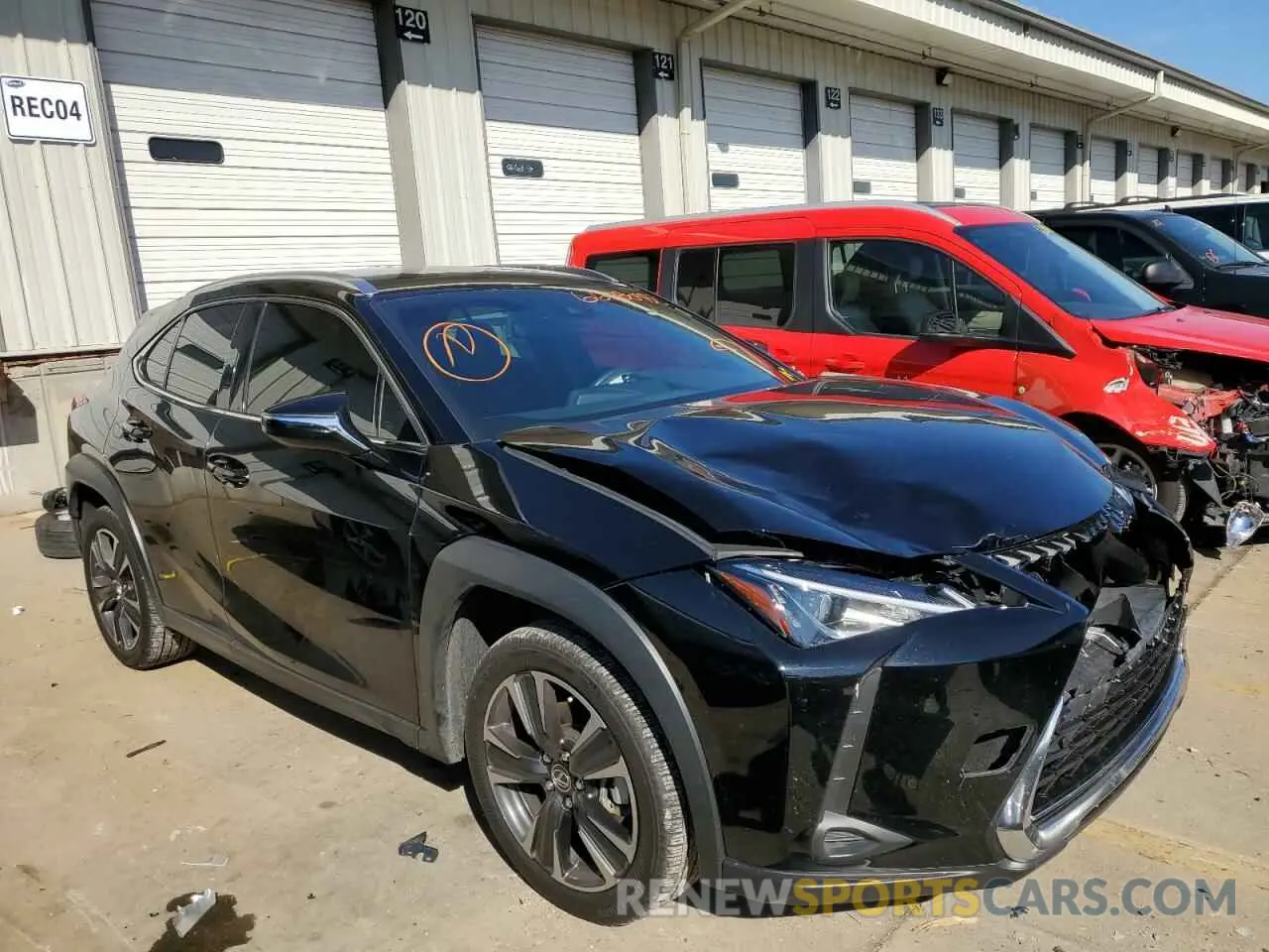 1 fotografías del automóvil dañado JTHX3JBH0M2039887 LEXUS UX 200 2021